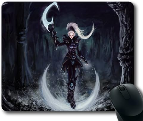 Customizablestyle League of Legends Diana Scorn of The Moon Mousepad, Customized Rectangle DIY Mouse Pad