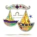 Harmonious Libra the Scales Zodiac Pin from the Artazia Collection #902 MP
