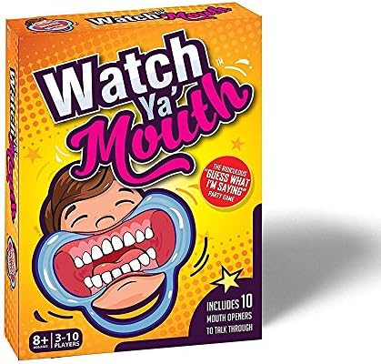 Lovestone Speak Out Game,The Authentic, Hilarious, Mouth Guard Party Game,Watch Your Mouth