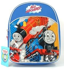 Thomas and Friends Backpack -Toddler Size Thomas School Backpack -All Aboard !