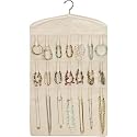 Hanging Organizer Jewelry Necklaces (32Lx18) Premium Canvas - Household Essentials #1940