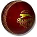 Slazenger Match Cricket Ball, Red, 5 1/2oz Standard Size