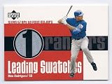 2003 Upper Deck Leading Swatches Game Used Jersey #AR Alex Rodriguez Texas Rangers