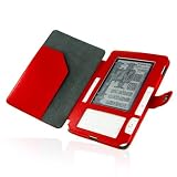 Mivizu Amazon Kindle 2 2nd Generation Leather Book Cover Case accessory travel package with reading LED book light