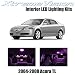 XtremeVision Acura TL 2004-2008 (14 Pieces) Pink Premium Interior LED Kit Package + Installation Tool