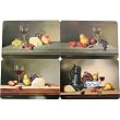 Aperitivo hardboard cork backed placemats Boxed Set of 4
