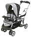 51F2%2B6JwxyL. SL75  Baby Trend Sit N Stand LX Stroller, Silverstone