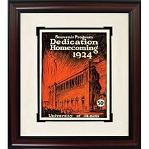 Illinois vs. Michigan 1924 Framed Art