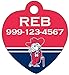 Ole Miss Rebels Mississippi Dog Tag Cat Tag Pet Id Tag Personalized w/ Name & Number