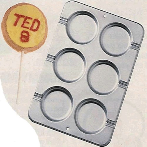 Round Cookies - Re-Usable Cookie Pan - NO NEED to Roll Out the Cookie Dough by Wilton