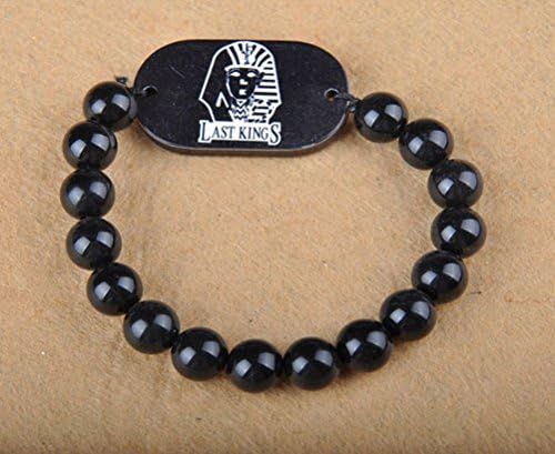 Crystalbella Fashion Acrylic Last King Of Hip-Hop Beaded Bracelets