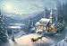 Schmidt Spiele - Thomas Kinkade, Schlittenfahrt, 500 Teile Puzzle