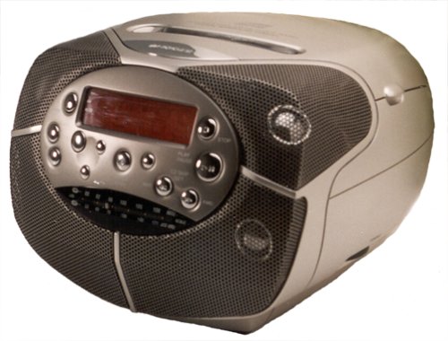 GPX D750 CD Player AM/FM Clock Radio