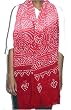 Cotton Scarves in Tie Dye Print Rectangular 88 x 40 inches