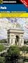 Paris Destination City Map