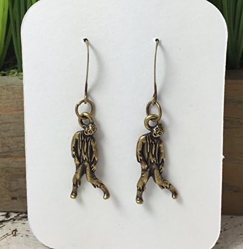 Walking Dead Zombie Earrings. WALKERS. ROAMERS. BITERS. Bronze color
