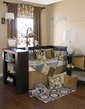 Metro 6 Piece Crib Bedding Set by Glenna Jean