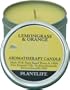 Lemongrass & Orange Aromatherapy Candle-Made with 100% Pure Essential Oils - 3oz Tin
