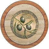 Olives Trivet and Holder Set