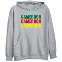 Sweatshirt Heather Gray " Triple Color Cameroon " Country