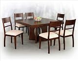 Lifestyle California 23-707 Crestline Square Table
