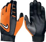 Nike 2008 Adult Keystone V Batting Gloves - Orange