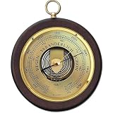 Fischer Barometer Pascal mit Holzgehäuse 170mm Erzgebirge