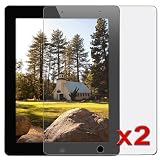 2 Pack Anti-Glare LCD Screen Protector Film for Apple iPad 2 16GB / 32GB / 64GB
