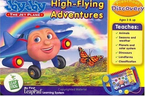 Childrens Toyshop  Toys : LeapFrog Jay Jay's High Flying Adventures - My First LeapPad Interactive Book