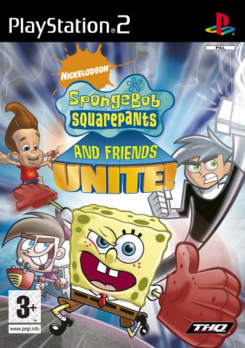 Childrens Toyshop  Third Party New : Spongebob Squarepants & Friends : Unite! (PS2)