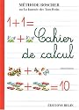 Cahier d'exercices de calcul