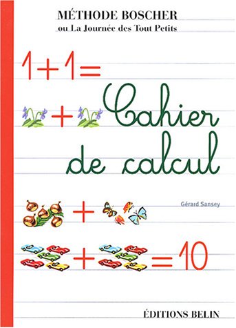 Cahier d'exercices de calcul