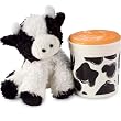Udderly Adorable Cow with Cheese Cup - Wisconsin Cheeseman