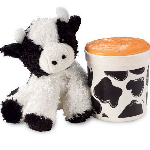 Udderly Adorable Cow with Cheese Cup - Wisconsin Cheese by Bacon