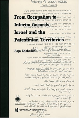 City Travel Guides Discounted  Books : From Occupation to Interim Accords: Israel And the Palestinian Territories