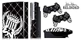 Protective skins for FAT Playstation 3 System Console, PS3 Controller skin included - SS RELOADED