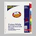 Inser Divider, 8 Tab, 9"x11", Laser/Inkjet, Clear, Single Set AVE11223
