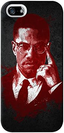 Malcolm X Full Wrap High Quality 3D Printed Case, Snap-On Cover for iPhone 5 / 5s by DevilleArt