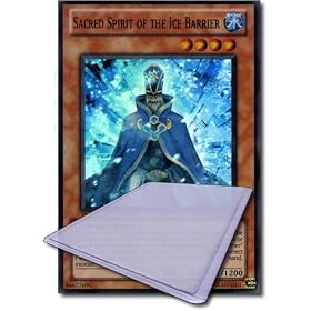 Yu Gi Oh! Single Card(Limited Edition):HA04-EN024 Sacred Spirit Of The Ice Barrier(Super Rare)