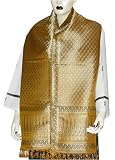 Vintage Scarf Women Apparel Silk India Dress 22 x 72