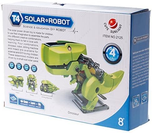 Yeager 2125 Solar Robot 4-in-1 Science &amp; Education DIY Robot