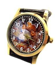 Vintage Impressionist Art Alice in Wonderland "Cheshire Cat" Girls / Womens 30 mm Wrist Watch