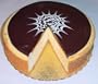 8 inch Chocolate Topped New York Style Cheesecake