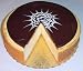 8 inch Chocolate Topped New York Style Cheesecake