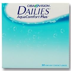 Ciba Vision Focus Dailies AquaComfort Plus Tageslinsen weich, 90 St�ck / BC 8.7 mm / DIA 14.0