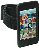 Black Silicone Skin Case + Armband for Apple iPod Touch 2nd Gen