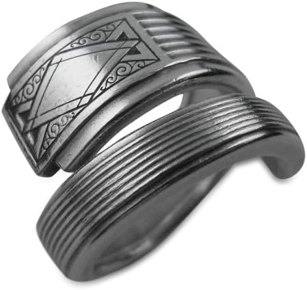 Art Deco Spoon Ring, Noblesse By Oneida, Sizes 6-12 (6)