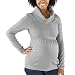 Liz Lange® Cowl Neck Sweater - Gray
