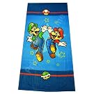 Childrens/Kids Super Mario Beach/Bath Towel