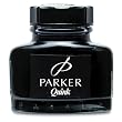 Parker Super Quink Permanent Ink for Parker Pens, 2-oz. Bottle, Black (3001100)